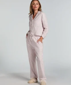 Flannel Pyjama Pants - Purple