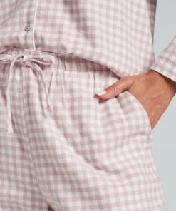 Flannel Pyjama Pants - Purple
