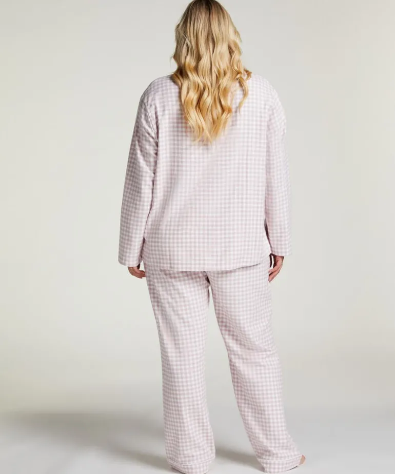 Flannel Pyjama Pants - Purple