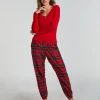 Flannel Pyjama Pants - Red