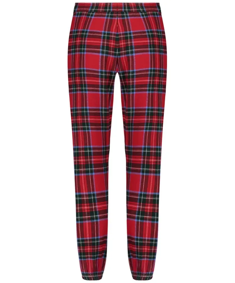 Flannel Pyjama Pants - Red