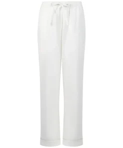 Flannel Pyjama Pants - White