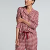 Flannel Pyjama Set - Red