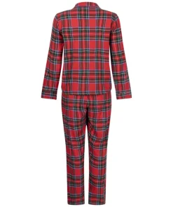 Flannel Pyjama Set - Red