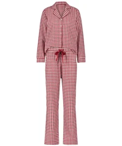 Flannel Pyjama Set - Red