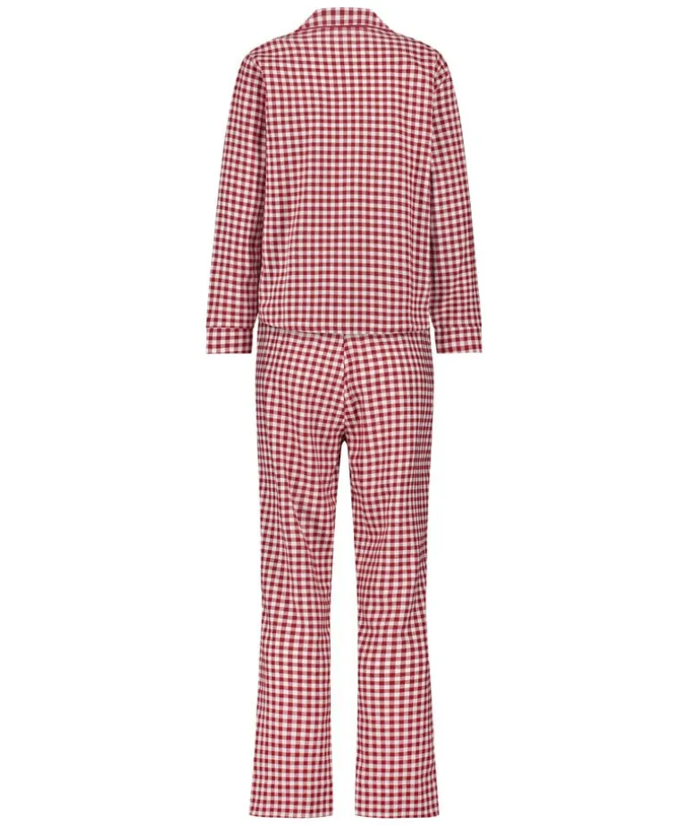 Flannel Pyjama Set - Red