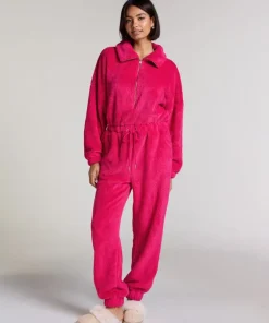 Fleece Onesie - Pink