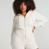 Fleece Onesie - White