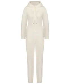 Fleece Onesie - White