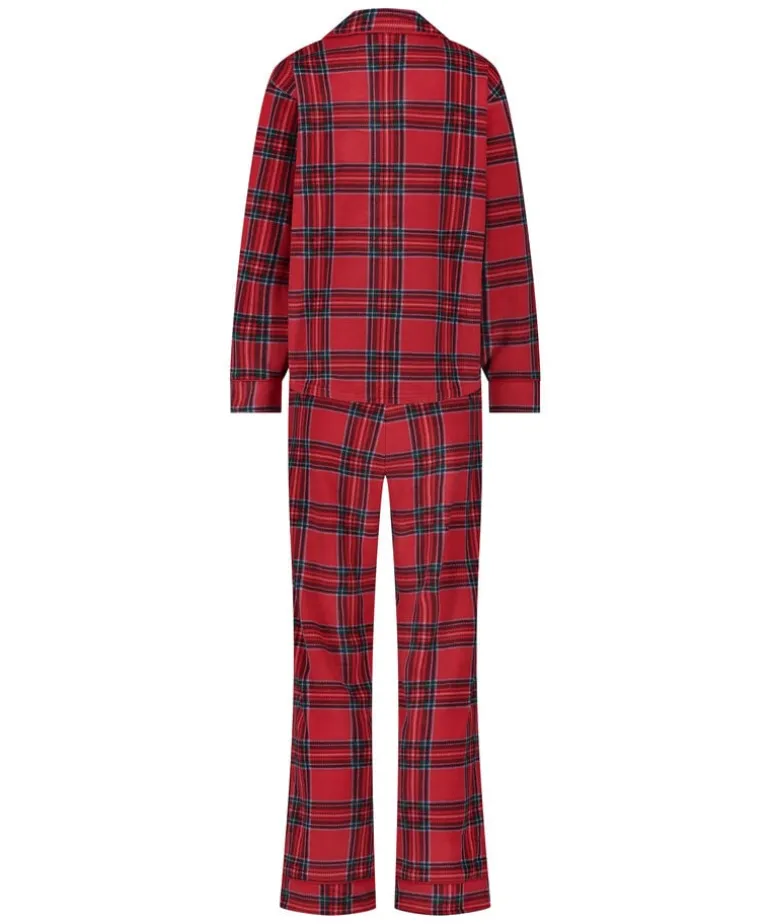 Fleece Pyjama Set - Red