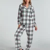 Fleece Pyjama Set - White
