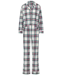 Fleece Pyjama Set - White