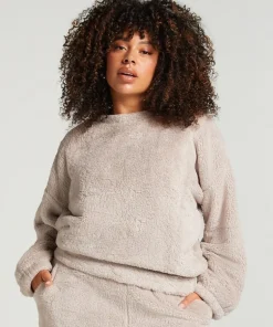 Fleece Snuggle Top - Gray