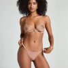 Free The Nipple Thong - Brown