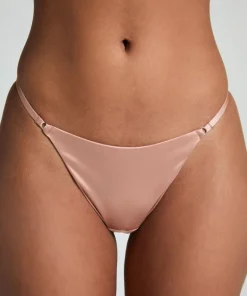 Free The Nipple Thong - Brown