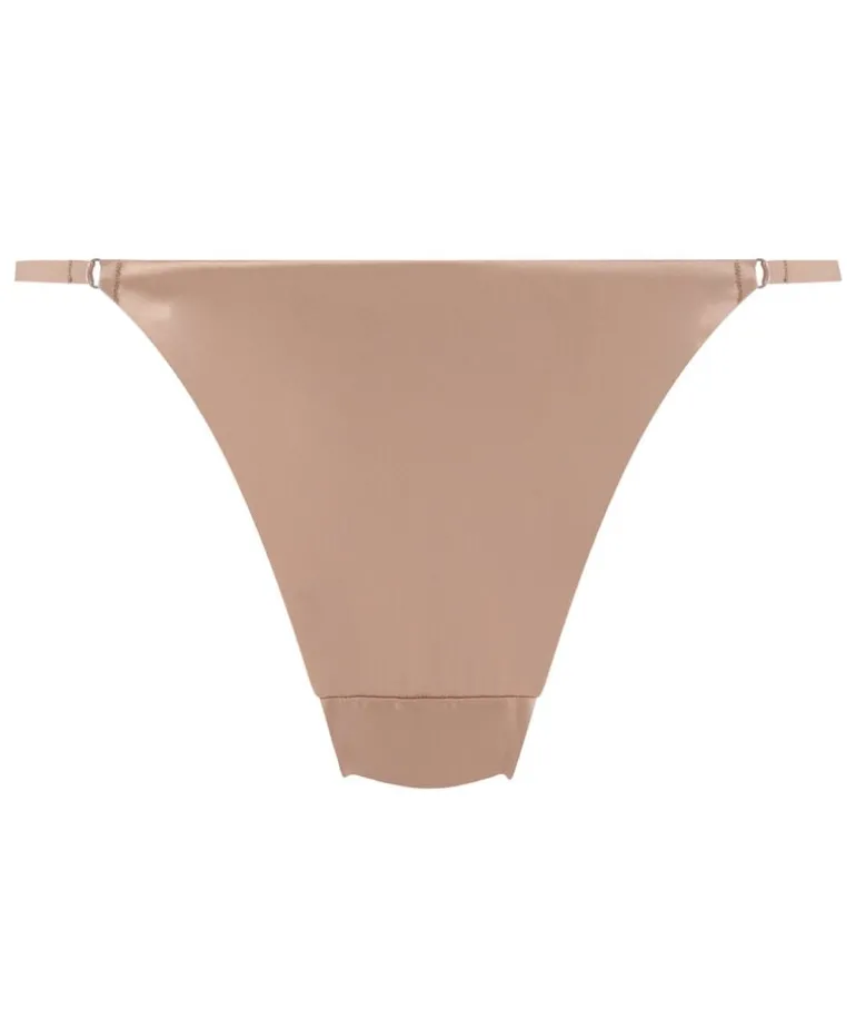 Free The Nipple Thong - Brown