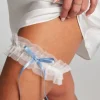Garter Bridal - White