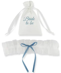 Garter Bridal - White