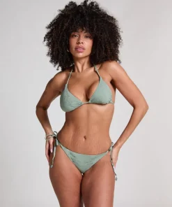 Giselle Cheeky Bikinibottom - Green