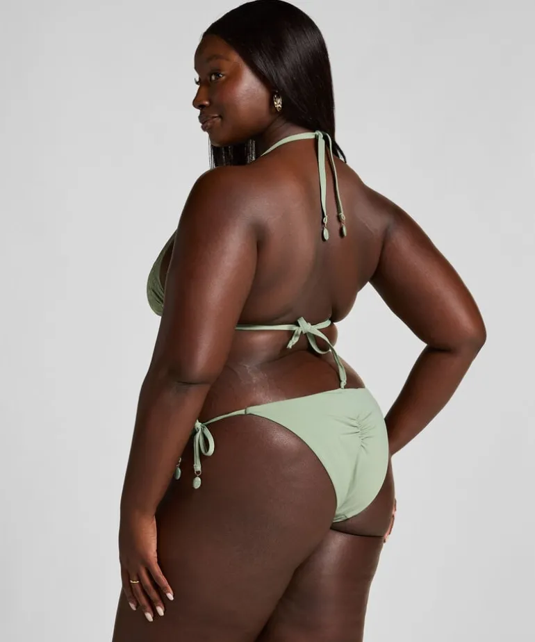 Giselle Triangle Bikini Top - Green