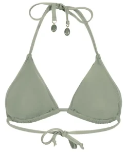 Giselle Triangle Bikini Top - Green