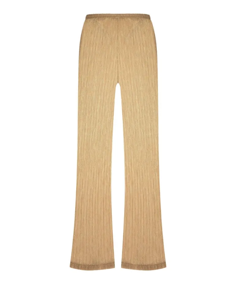 Goldie Shimmer Beach Pants - Yellow