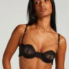 Half-Padded Cup Underwired Bra Belladonna - Black