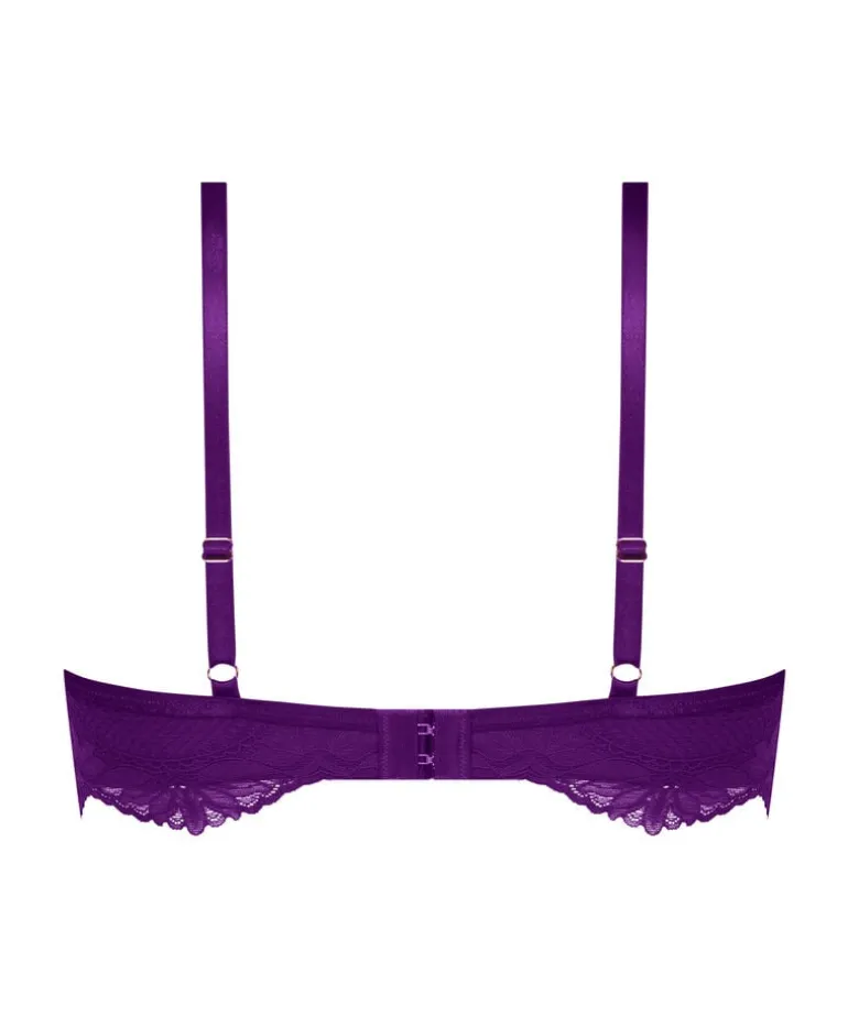 Half-Padded Cup Underwired Bra Belladonna - Purple