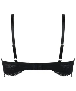 Half-Padded Cup Underwired Bra Belladonna - Black