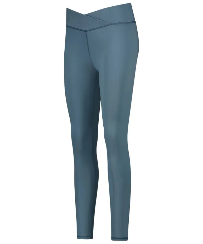 HKMX Crossed High Waisted Leggings - Blue