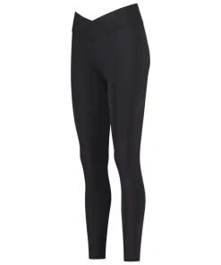 HKMX Crossed High Waisted Leggings - Black