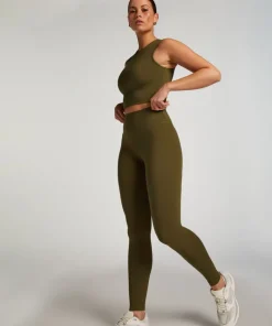 HKMX High Waist Leggings - Green