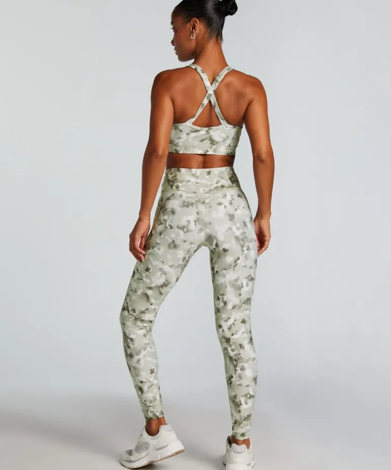 HKMX High Waist Leggings - Green