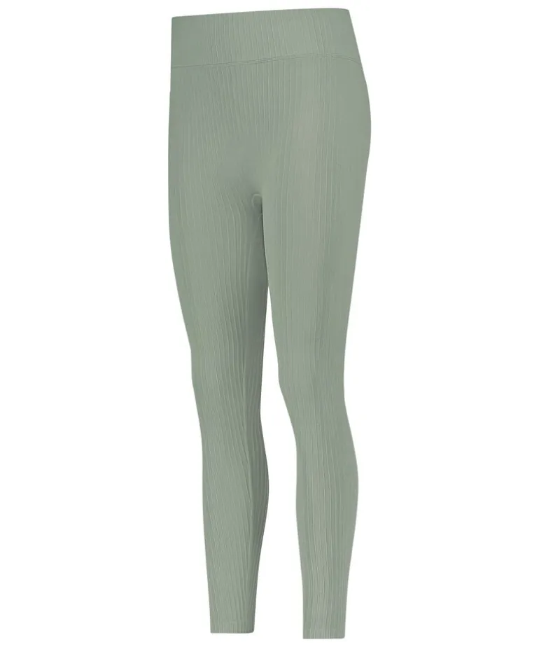 HKMX High waisted seamless sport legging - Green