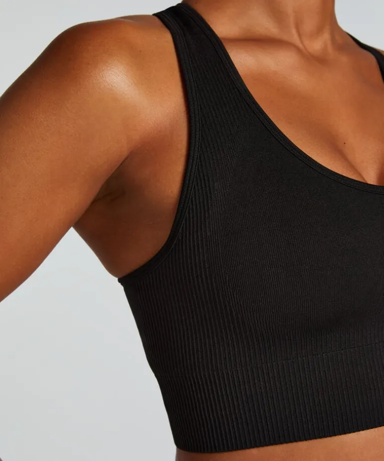 HKMX Seamless Sports Bra Level 2 - Black