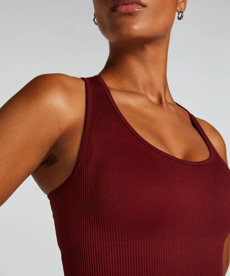 HKMX Seamless Sports Bra Level 2 - Red