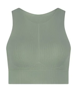 HKMX Seamless Sports Bra Level 2 - Green