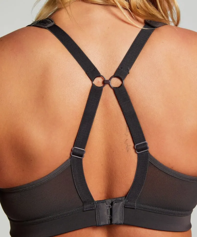 HKMX Sports bra The All Star Level 2 - Gray