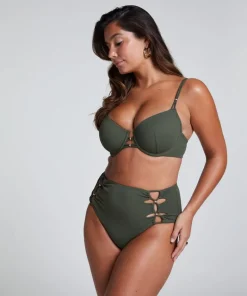 Holbox Rio Bikini Bottoms - Green