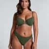 Holbox Rio Bikini Bottoms - Green