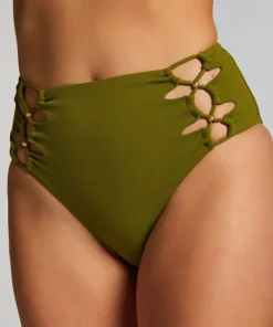 Holbox Rio Bikini Bottoms - Green