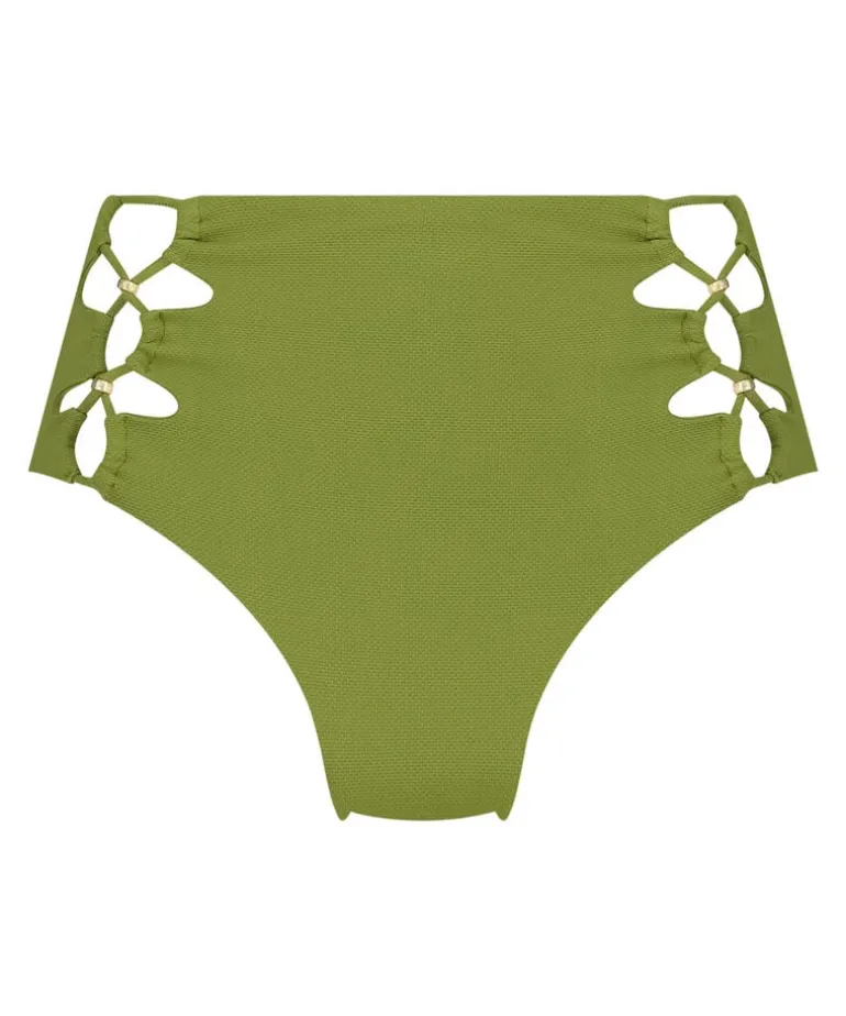 Holbox Rio Bikini Bottoms - Green