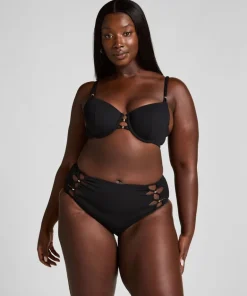 Holbox Rio Bikini Bottoms - Black