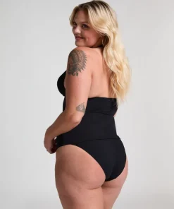 Holbox Rio Bikini Bottoms - Black
