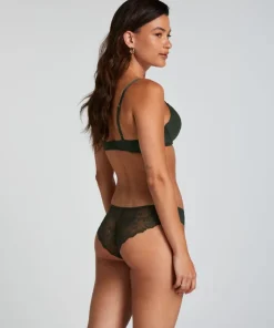 Invisible Lace Back Brazilian - Green