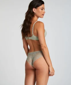 Invisible Lace Back Brazilian - Green
