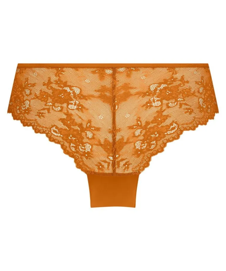 Invisible Lace Back Brazilian - Orange