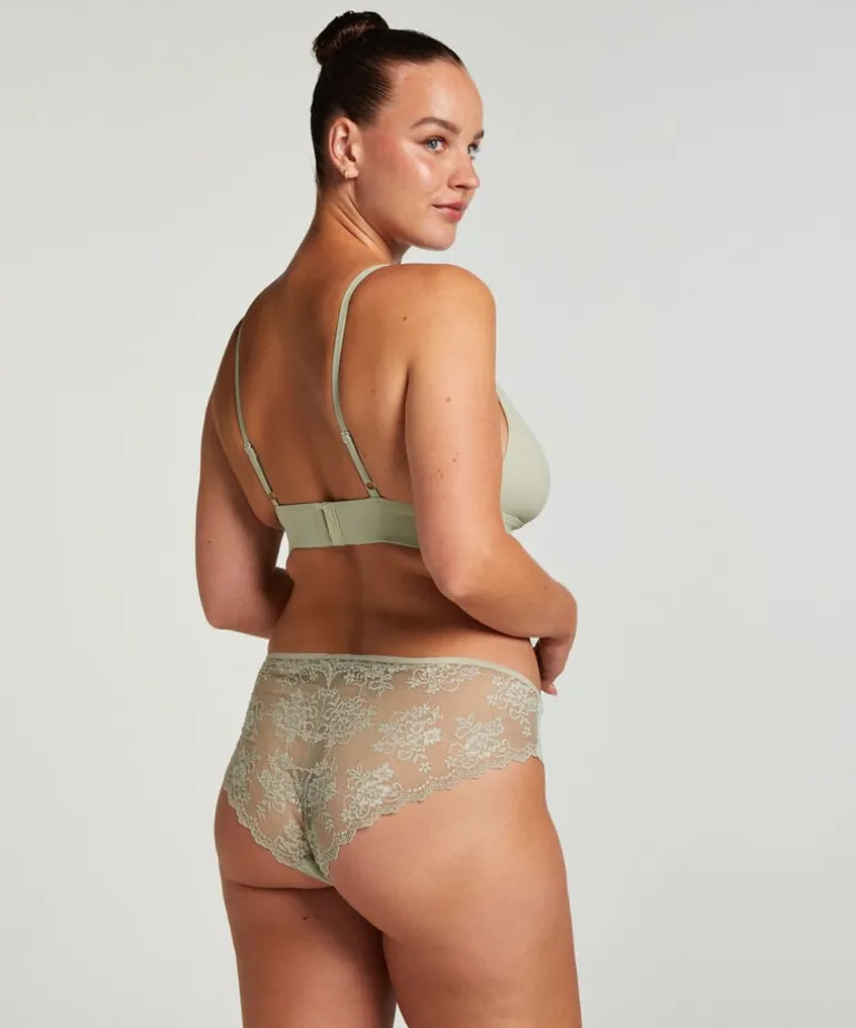 Invisible Lace Back Brazilian - Green