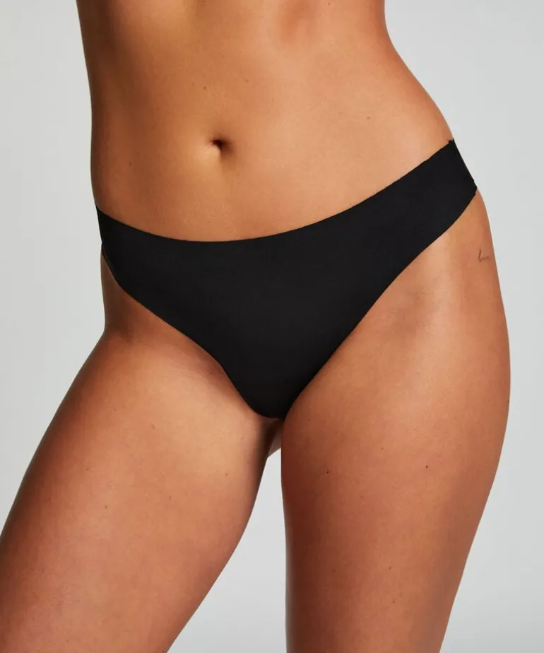Invisible thong basic - Black