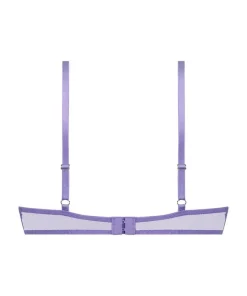 Isabella Padded Push-Up Underwired Bra - Purple